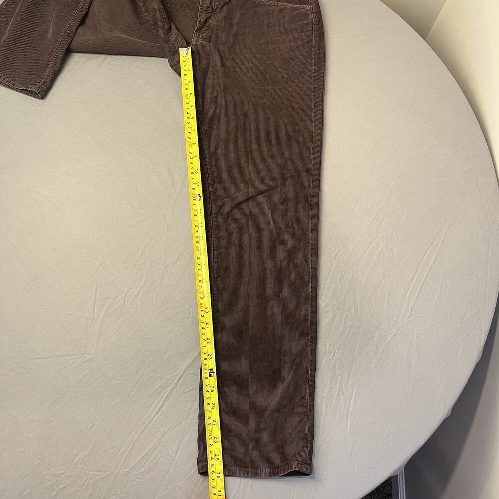 Bonobos Corduroy Pants Mens 31x30 Brown Slim Straight Stretch Classic Trouser - Picture 11 of 12